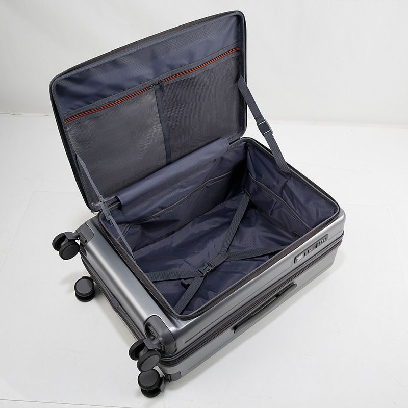 Valigia da viaggio Business Abs Business Front Open Bagaglio da imbarco Valigia trolley leggera_voghion.com
