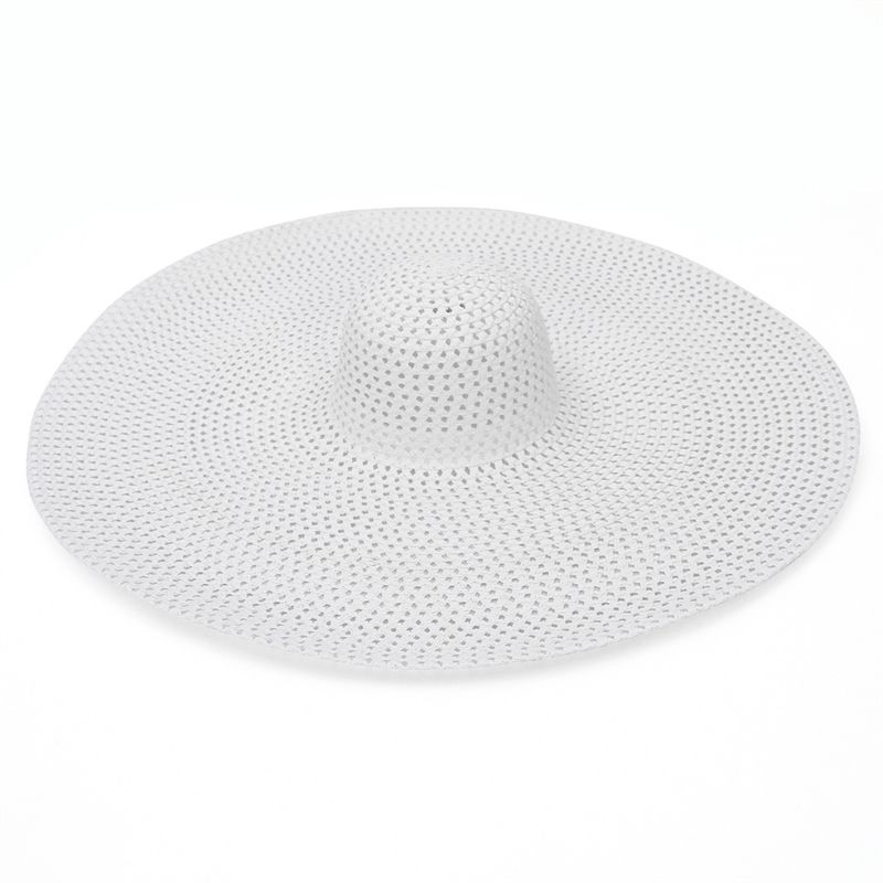 New Arrivals GEMVIE Summer Large Wide Brim Foldable Hats for Women Oversized Sun Shade Travel Straw Lady UV Protection Beach Hat_voghion.com