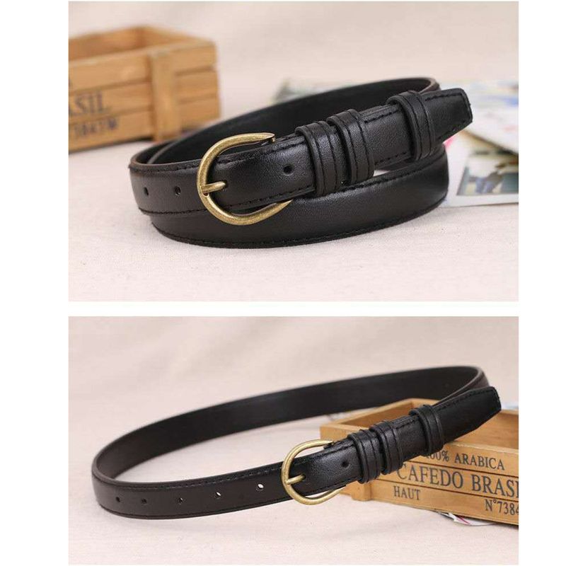 Einfache Student Mode Koreanische Version Casual Weiche Trendy Gürtel frauen Pin Schnalle_voghion.com