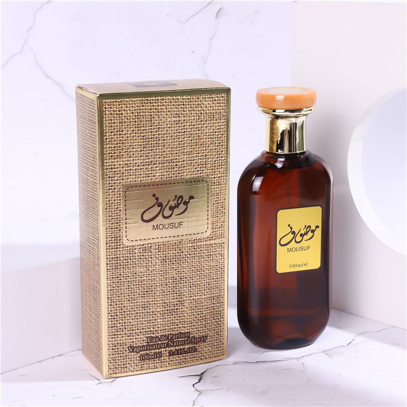 Foreign Trade Arab MOUSUF Herren- und Damenparfüm 100 ml, anhaltender Duft, Dubai Neutral Leinenbeutel, Parfüm_voghion.com