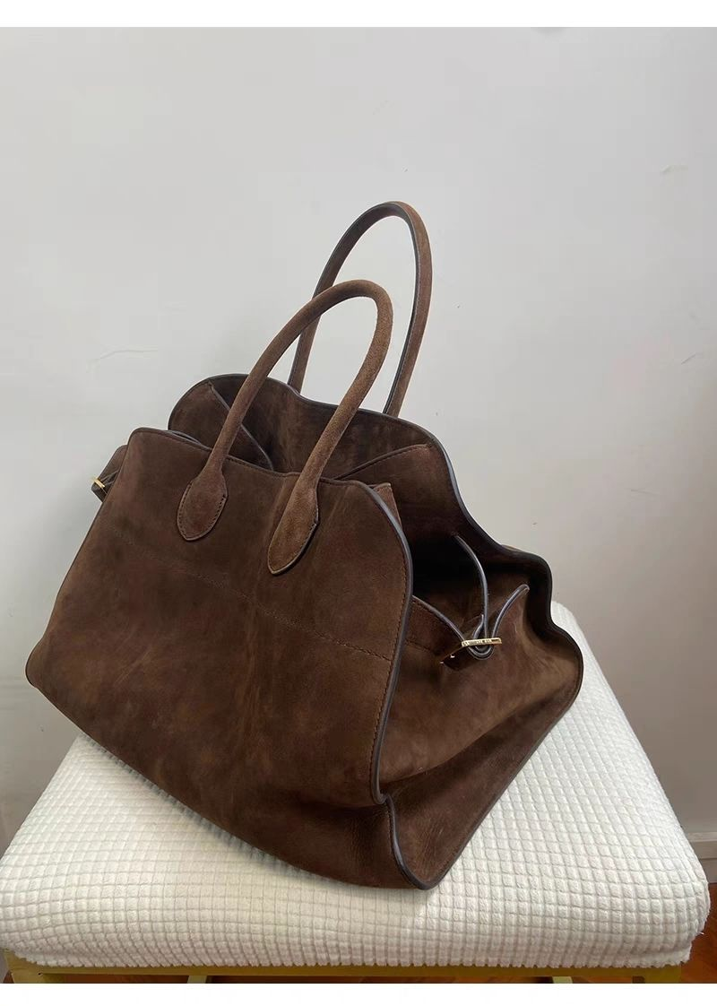 Tote 2024 New High end Women's Simple Designer Large Capacity Shoulder Bag Retro Unique personality Handbag_voghion.com