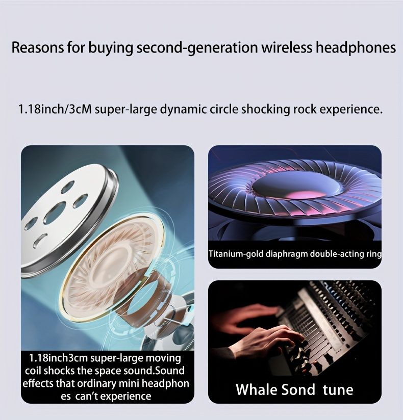 K31 uus BT-peakomplekt 5.0 kõrvakinnitusega ja kõrvakurtide spordikaart_voghion.com