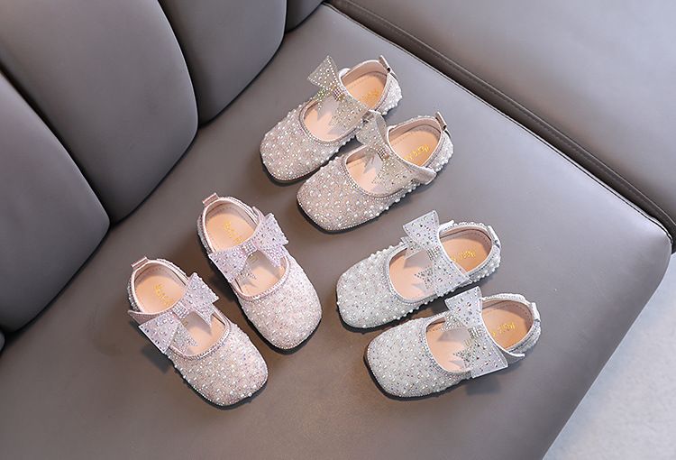 Mädchen Kleine Große Kind Prinzessin Einzelnen Schuhe Dance Performance Schuhe_voghion.com