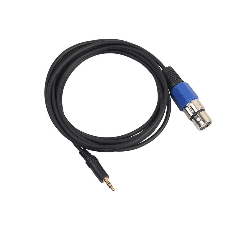 Hitech Stereo Male 3.5mm Jack to Microphone XLR Audio 3Pin Male/Female Cable for HDTV_voghion.com