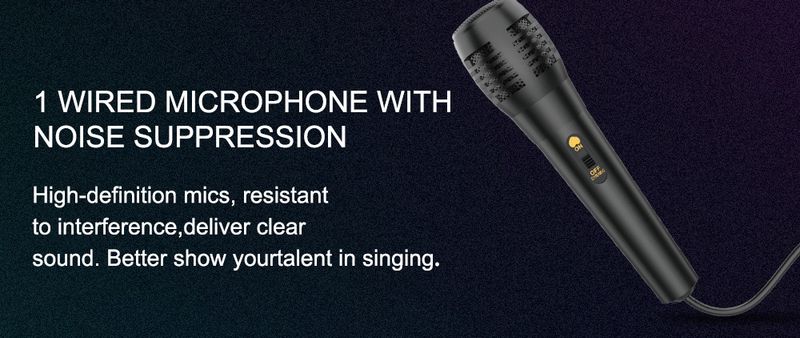 Sing-e ZQS6208 Çift 6 inç RGB Bluetooth Hoparlör Açık Hava Yüksek Güçlü Mikrofon Kare Dans Karaoke Ses_voghion.com