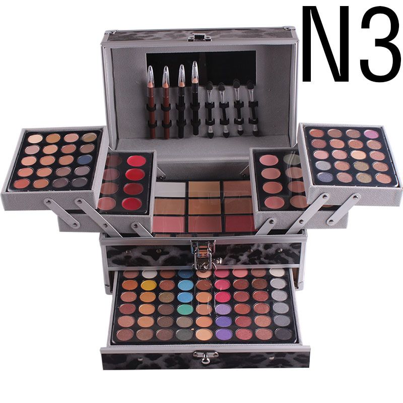 MISS ROSE Professional Makeup Bag With Multi-Color Eyeshadow Palette – Stylish & Portable Cosmetic Organizer For Women_voghion.com