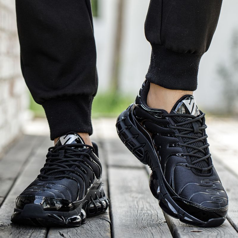 Sicurezza per uomo Stivali da lavoro traspiranti da costruzione Scarpe antiscivolo anti-schiacciamento indistruttibili Scarpe da trekking Sneakers_voghion.com