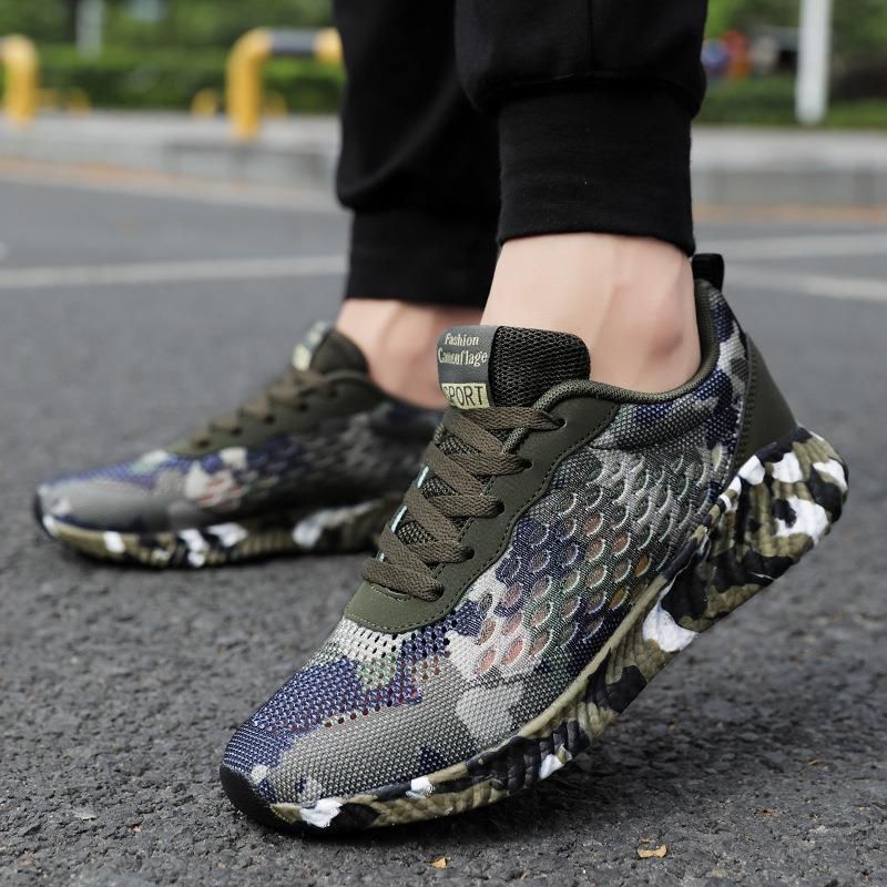 Women's Shoes Hollow Sports Camouflage Couple Shoes Men And Women Outdoor Training Shoes Trendy Shoes_voghion.com