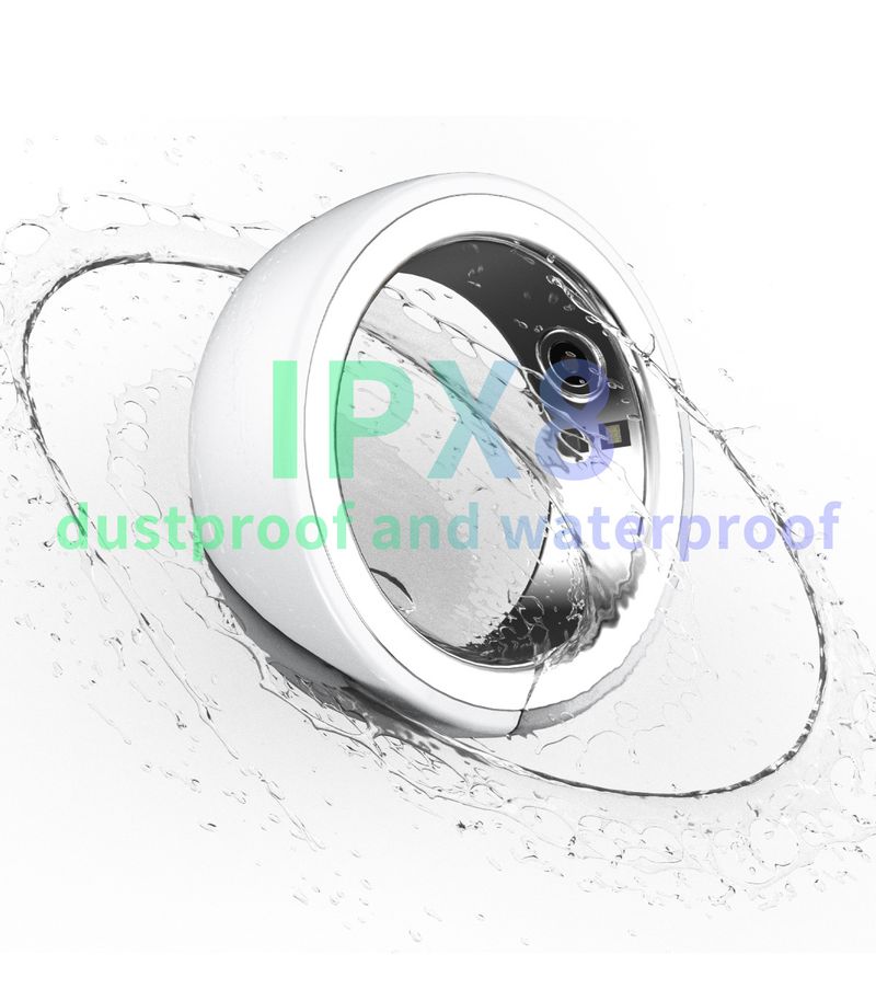 Rings Smart Ring Keramiek Hartslag Bloedzuurstofdetectie Stappenteller Trainingsmodus Slaapgezondheidsdetectie Met oplaadcase_voghion.com