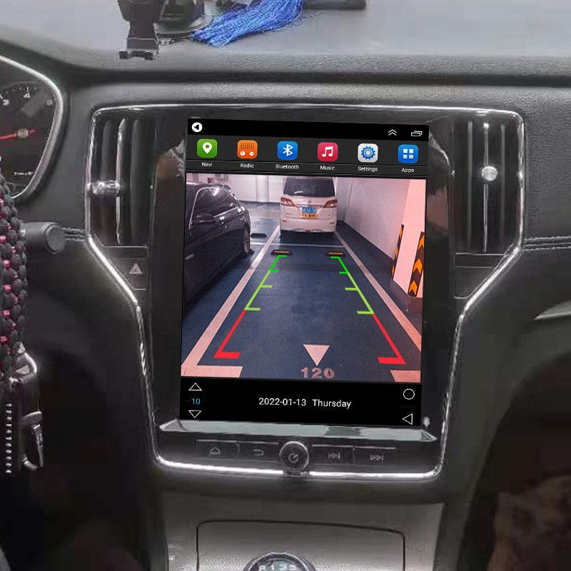 Primerno za avtomobilski navigacijski sistem z navpičnim zaslonom Roewe RX5 Android velik zaslon, vzvratna slika 12,1-palčni osrednji nadzorni zaslon_voghion.com