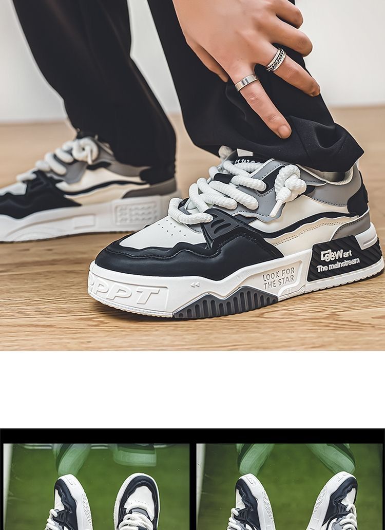 Grenziwwerschreidend grouss Gréissten Härenschuhe Summer 2024 nei atmungsaktiv Casual Schuhe Jugend Trend Sportschuhe villfälteg flaach Schuhe_voghion.com