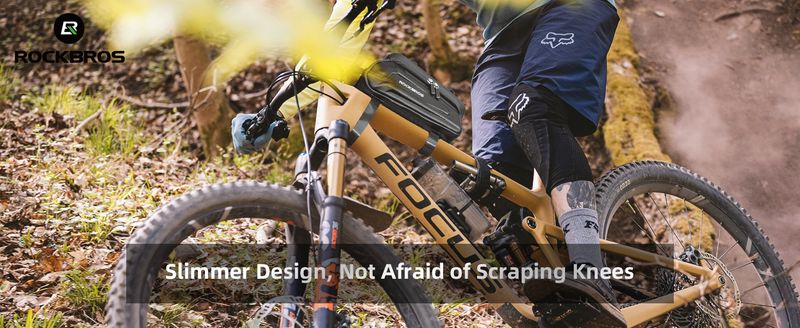 Sacoche de vélo ROCKBROS, sacoche de cadre rigide avec support de téléphone pour téléphones jusqu'à 6,5 pouces, capacité de 1,5 L_voghion.com
