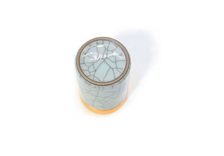 Mini Tea Tins Caddy with Airtight Lids Porcelain Can Home Kitchen Canisters for Tea Coffee Sugar Storage Loose Leaf Tea_voghion.com