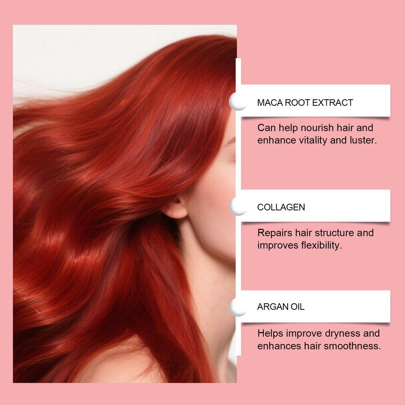 HOEGOA Moisturizing Nourishing Smooth Dry And Frizzy Fragrant Refreshing Hair Mask_voghion.com