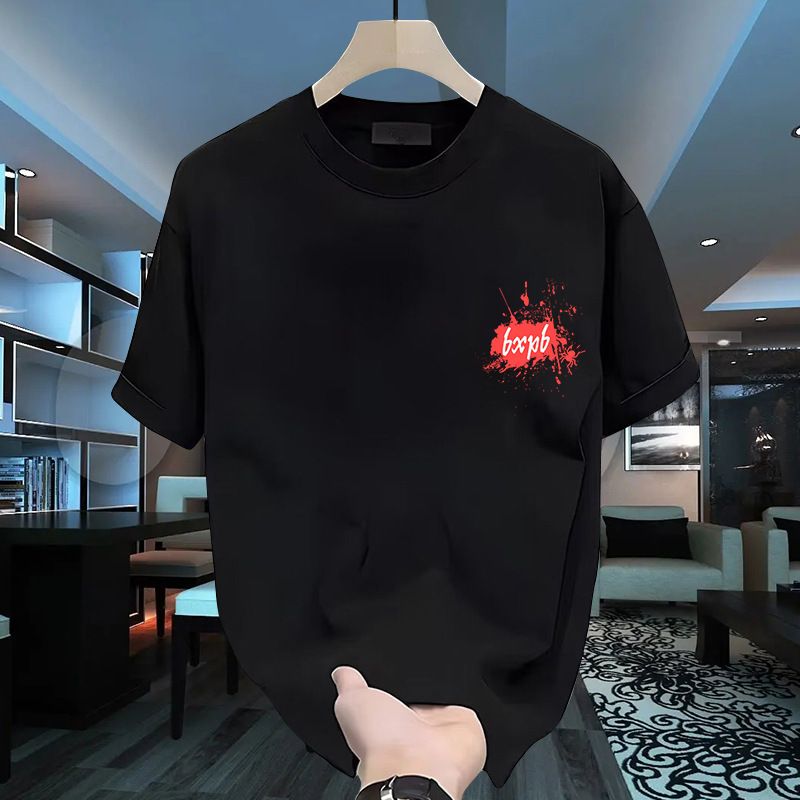 Helt ny sommer-T-shirt med korte ærmer og trendy tøj til mænd_voghion.com