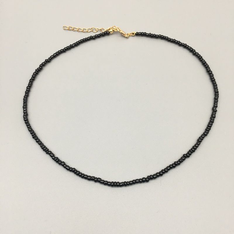 Ready Stock 2024 Fashion Women choker Colorful String Beaded women Jewelry Torques Necklace birthday gift party jewelry_voghion.com