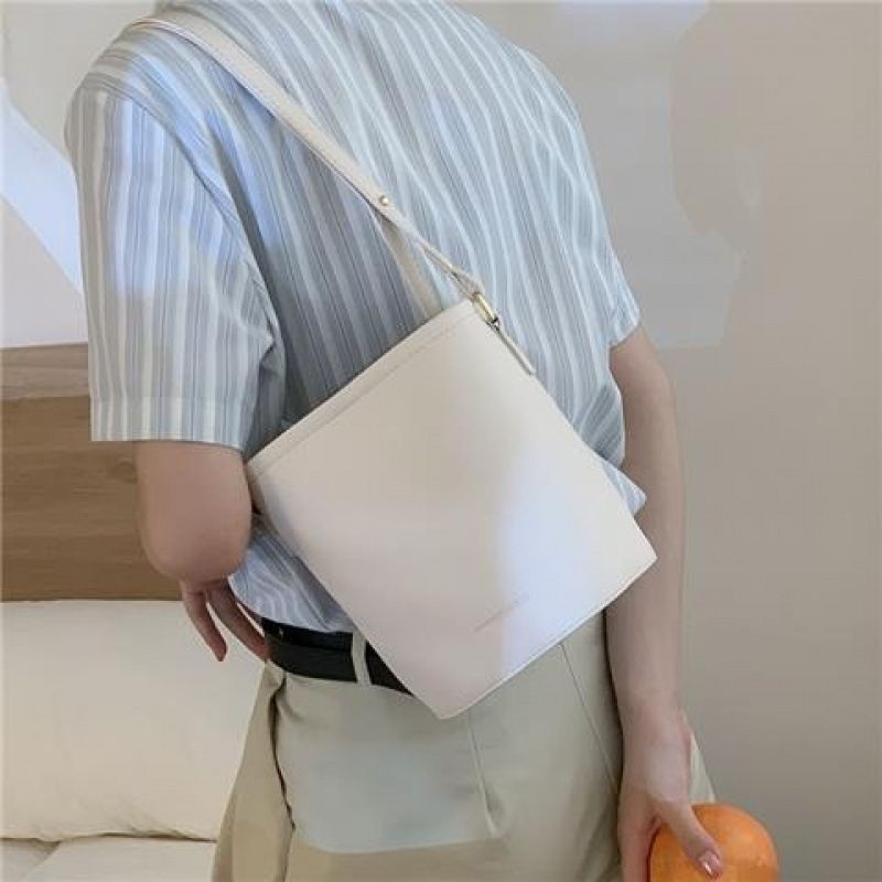 Borsa a mano di nicchia francese per donna, autunno inverno 2022, nuova moda, borsa a secchiello a mano di alta qualità_voghion.com