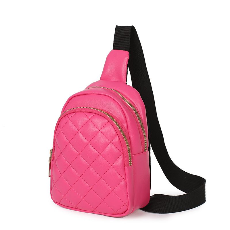 Sac à bandoulière matelassé brodé pour femme, sacoche de poitrine à double couche pour ranger téléphone_voghion.com