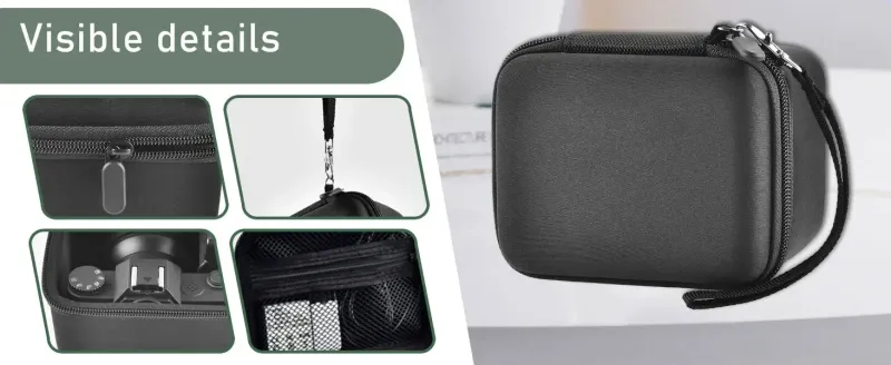 Vlogging Camera Case Compatible With Duluvulu/for VJIANGER/for JGIPL/for TEBNGIHNM 4K Digital Cameras For YouTube Box_voghion.com