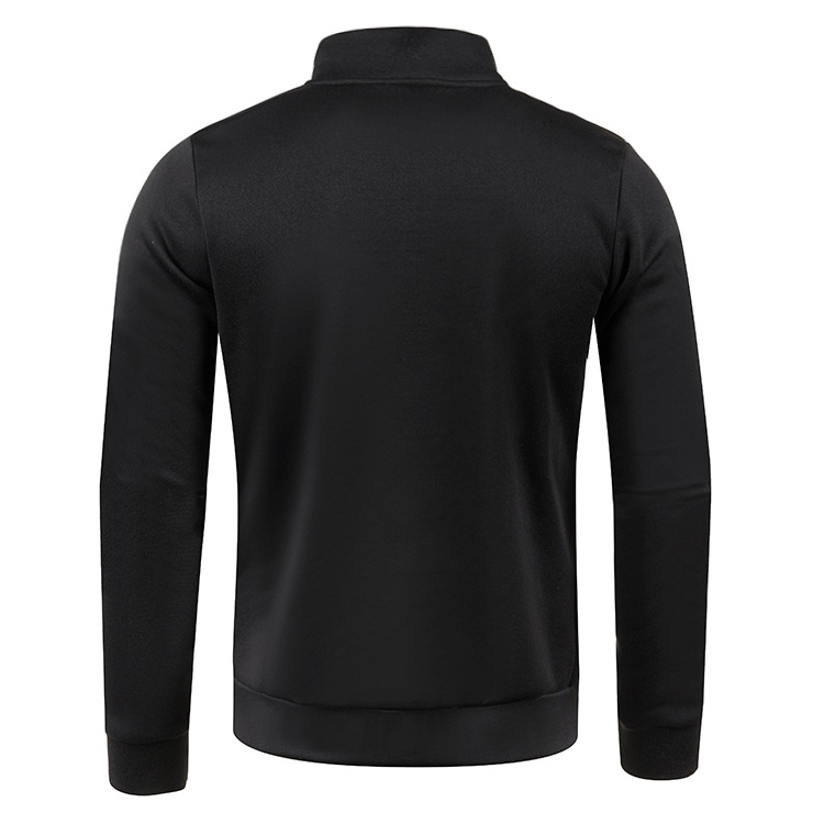 Herbst und Winter Herren Lange Reißverschluss Strickpullover Ärmel Dünne Samt Trendy Top Pullover Jacke Große Größe Männer_voghion.com