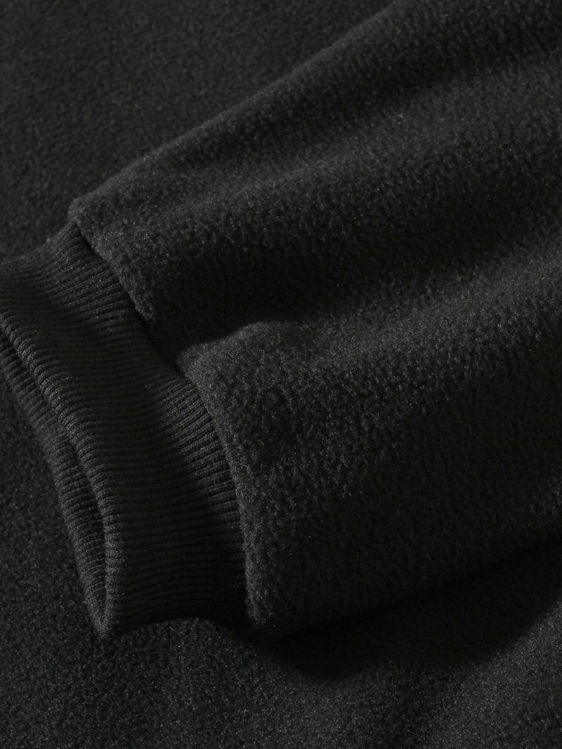 Chaqueta informal con capucha y cremallera para hombre - Sudadera ligera con cuello alto y forro polar para otoño e invierno (gris, negro, verde, beige)_voghion.com