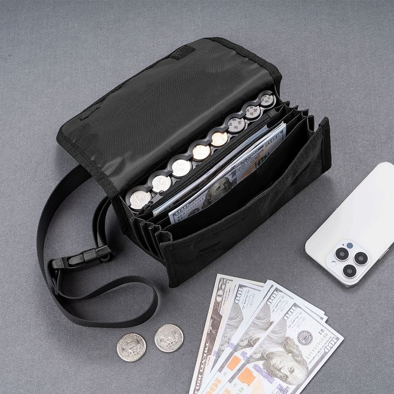 New Euro Waist Set Portable Holder Change Wallet Storage Bag Coin Purse_voghion.com