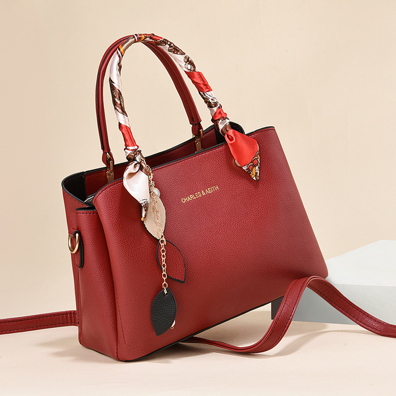 Mom's Damen 2024 neue leichte Luxus-, elegante und luxuriöse Handtasche, große Kapazität, One-Shoulder-Crossbody-Tasche,_voghion.com