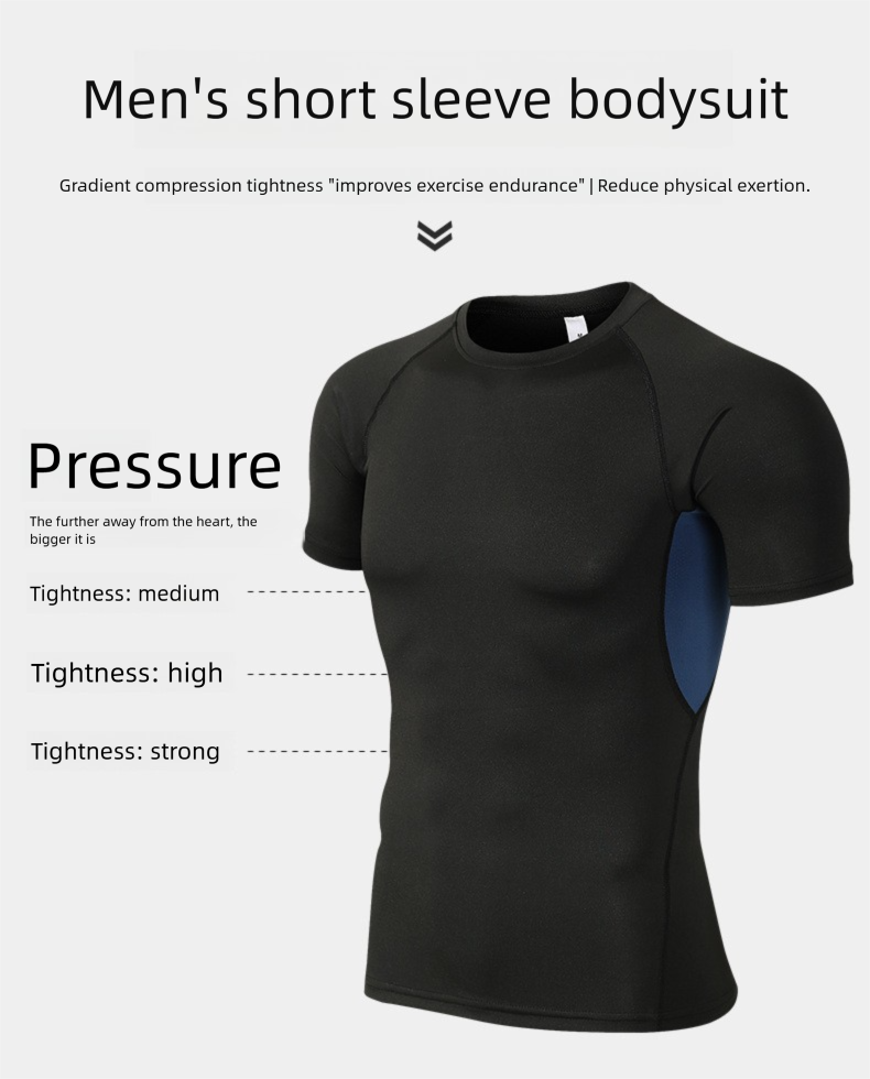 Winter Running Set Men's Fleece-Lined Thermal Base Layer Quick-Dry Compression Shirt Sports Fitness Ski Training_voghion.com