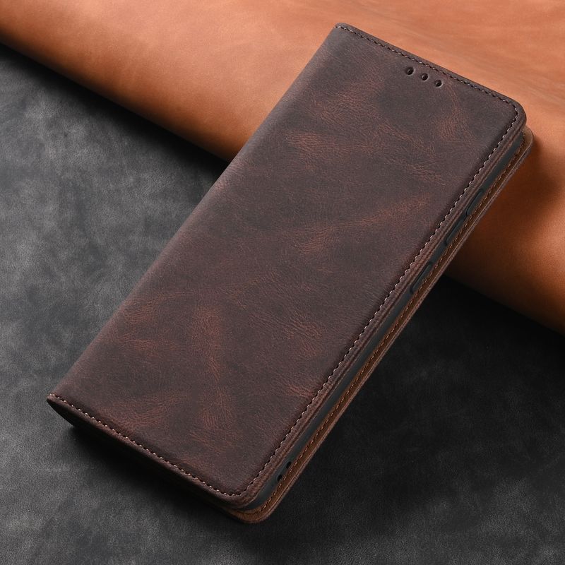 Funda tipo libro de cuero con tapa para Samsung Galaxy S23, S22, S21, S20 FE, S24 Plus, S25 Ultra, tarjetero, funda protectora_voghion.com