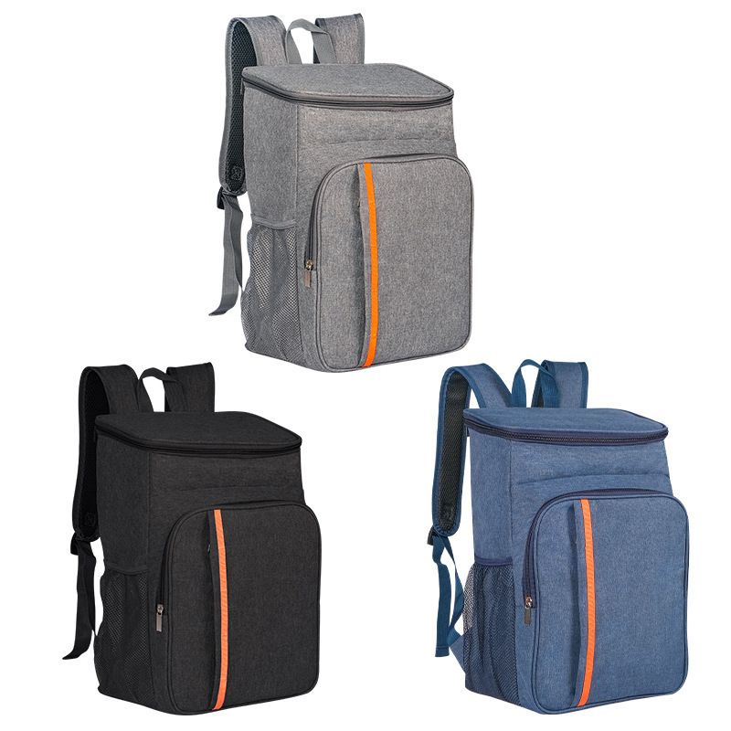 Lente en zomer nieuwe isolatie grote capaciteit outdoor picknick rugzak Oxford doek houdt koude schouder thermische tas modieuze honderd_voghion.com