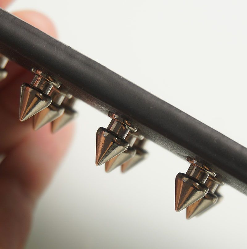Paletta per sculacciate BDSM, frusta in pelle con punte a doppio lato, giocattoli sessuali per coppie, giochi per adulti, bondage, restrizioni_voghion.com