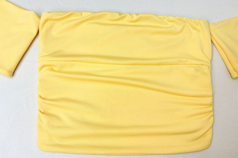 Women's Clothing Hot Selling Strapless Tube Top With A One Shoulder Neckline Wrap Top Summer Sexy Bottoming Top_voghion.com