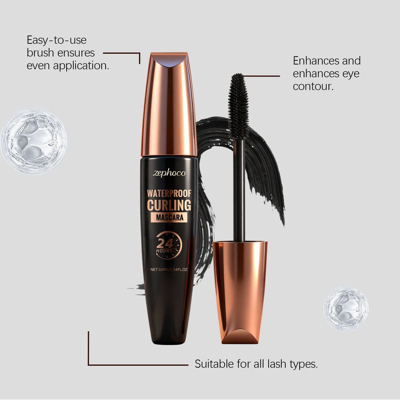 ZEPHOCO Tägliche Pflege Schöne Wimpern Natürlich Glattes Curling Styling Auftragen Mascara_voghion.com
