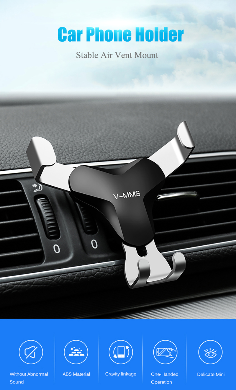 Gravity Car supporto per cellulare supporto mobile smartphone supporto GPS installazione iPhone 13 12 11 Pro 8 Samsung_voghion.com