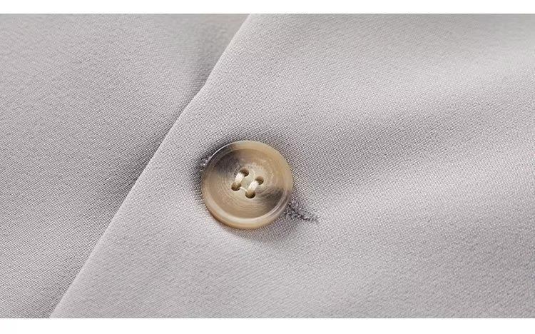 Veste blazer slim en velours côtelé pour homme - Veste de costume décontractée à simple boutonnage avec revers crantés, style décontracté, printemps-automne_voghion.com