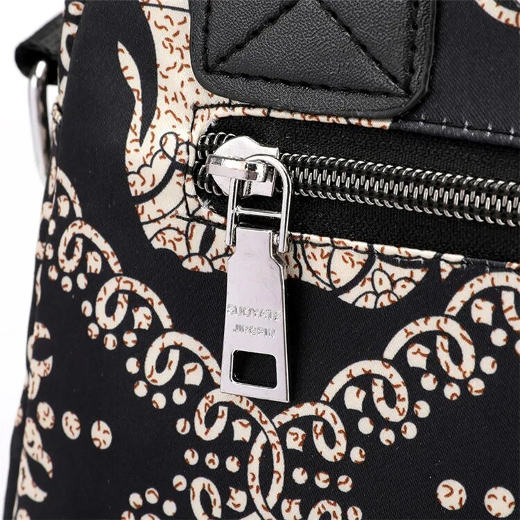 Neue 6 Grafiken Weibliche Handtaschen Frauen Schulter tasche messenger taschen Nylon Umhängetaschen Marke Geldbörse Multi-funktion verwenden_voghion.com