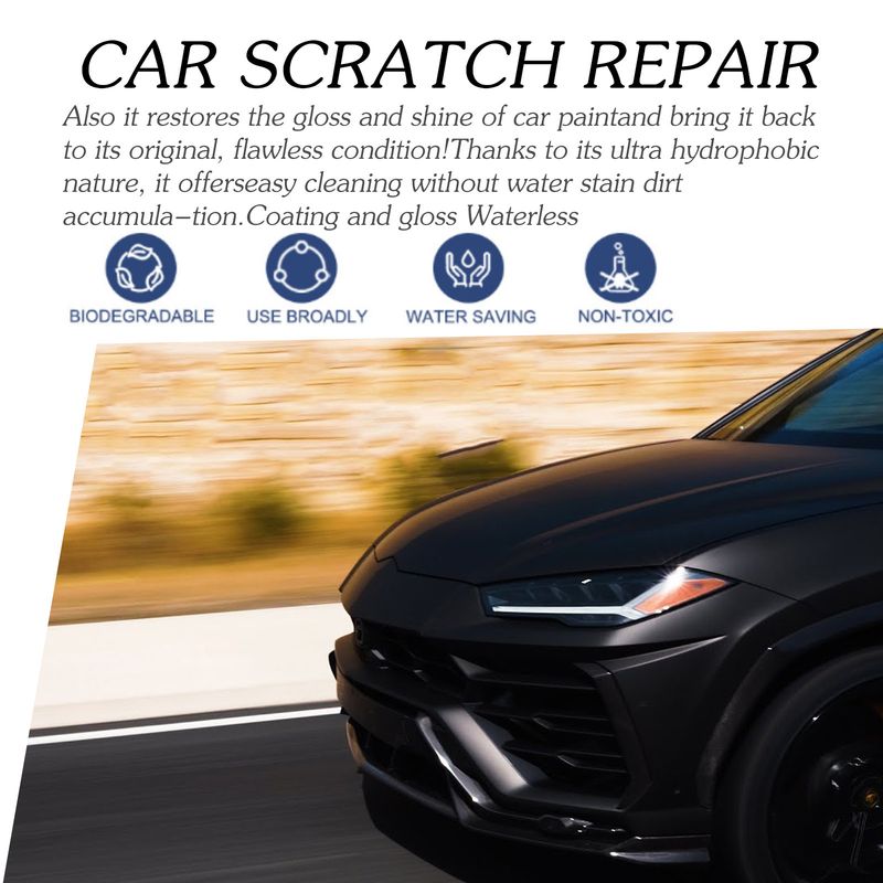 Agente di rivestimento per auto Vernice per auto Rivestimento nano Rivestimento Liquido di cristallo Spray Superficie auto Piastra Cera di guida Acqua_voghion.com