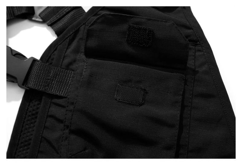 Herrenbekleidung Funktionelle Angelweste im Stil Lockere Berg-Arbeitskleidung Weste mit Tasche Hübsche verstellbare Jacke_voghion.com