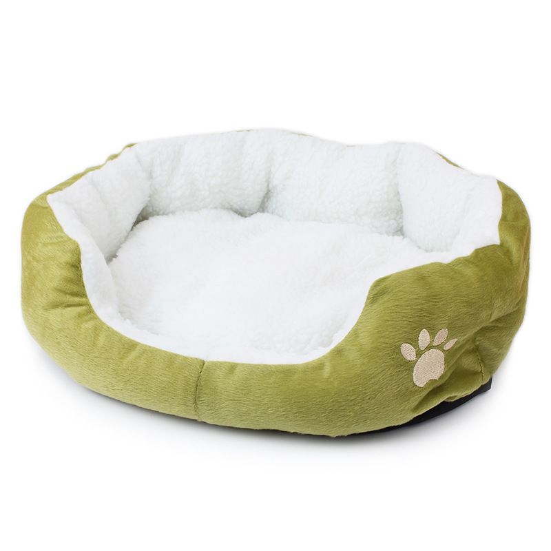 P Tapete Quente de Lã de Cordeiro Pequeno para Cães e Animais de Estimação_voghion.com