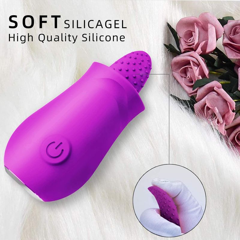 Tina 1 Generation Second Tide Female Masturbation Tongue Licking Vibrator Honey Tongue Vibrator Adult Sex Toys_voghion.com