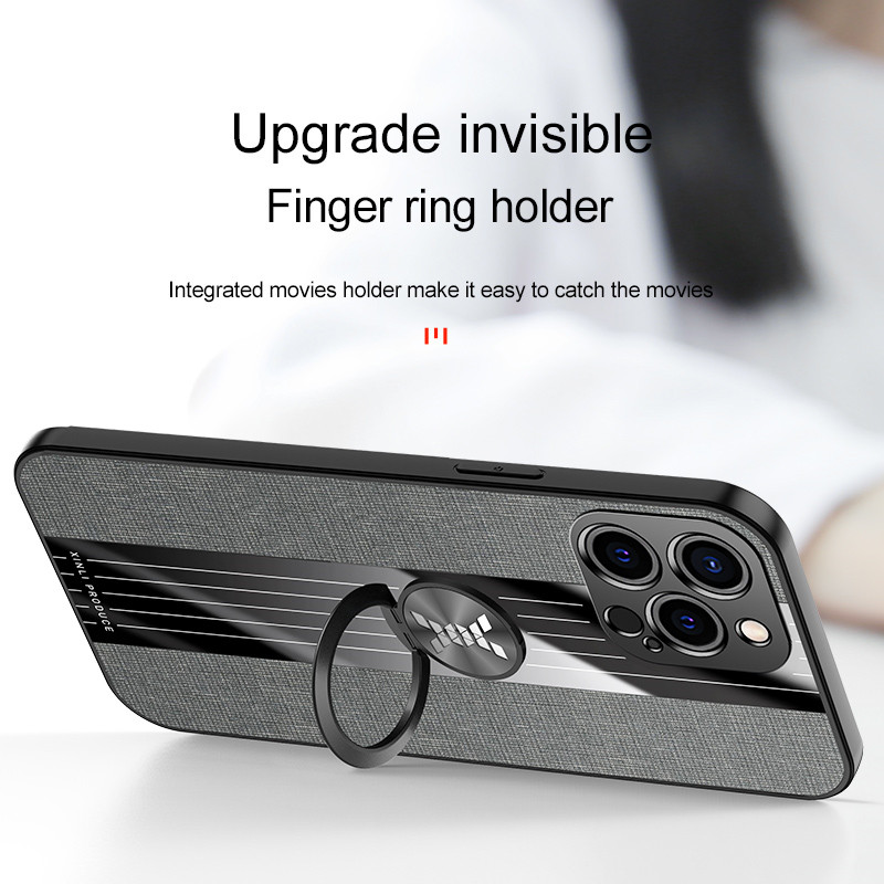 Tkanine Krpo Prst Držalo za Prstan Telefon Primeru Na Za xiaomi mi 11 lite mi 11t 10tlite note 10 mi 8 A3 cc9 mi 12 proStand Co_voghion.com
