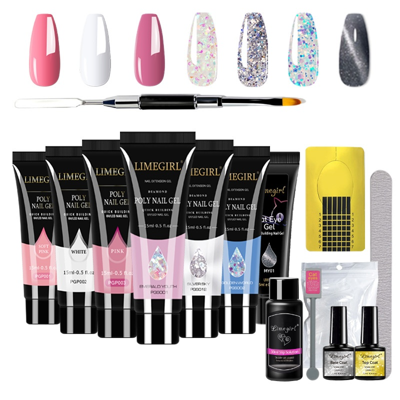 Set di strumenti per unghie in cristallo con magnete gel per estensione Cat Eye da 15 ml_voghion.com