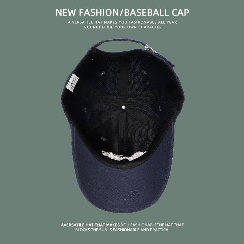 Adjustable Fashion Baseball Cap Unisex Outdoor Sun Hat With UV Protection_voghion.com