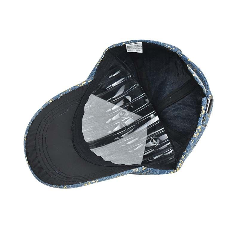 Gorra deportiva para exteriores con hebilla trasera ajustable y estampado de hip hop para hombres y mujeres_voghion.com