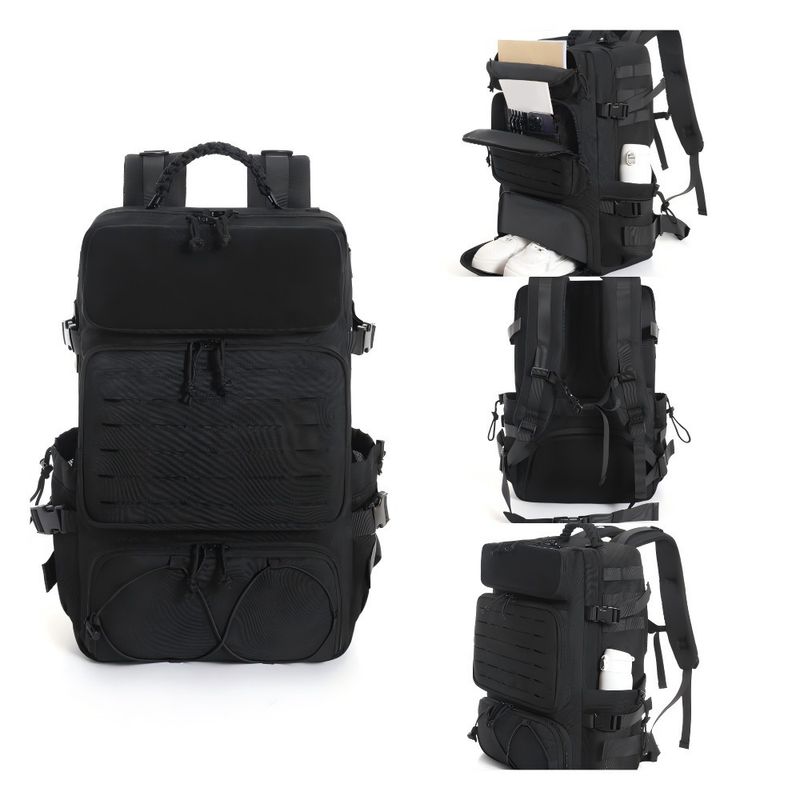 Cross-border New Multifunctional Tactical 35L Durable Equipped With Molle System Outdoor Double Shoulder Backpack_voghion.com