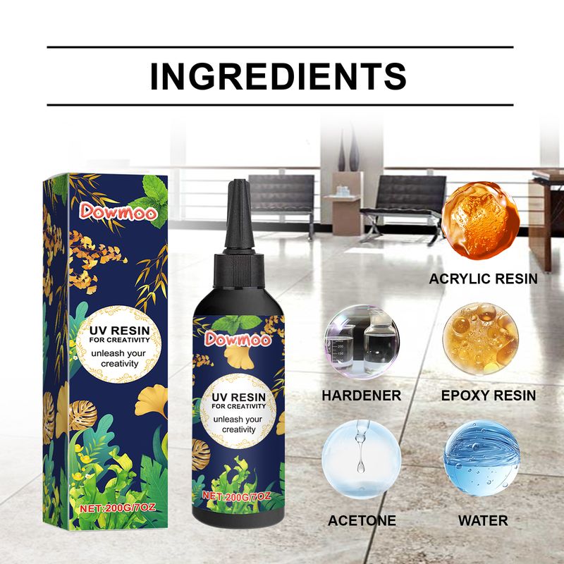 Dowmoo Epoxy Uv Resin Creative Uv Glue Diy Nail Art Manual Glue Shadowless Glue Quick-Drying Drop Glue_voghion.com