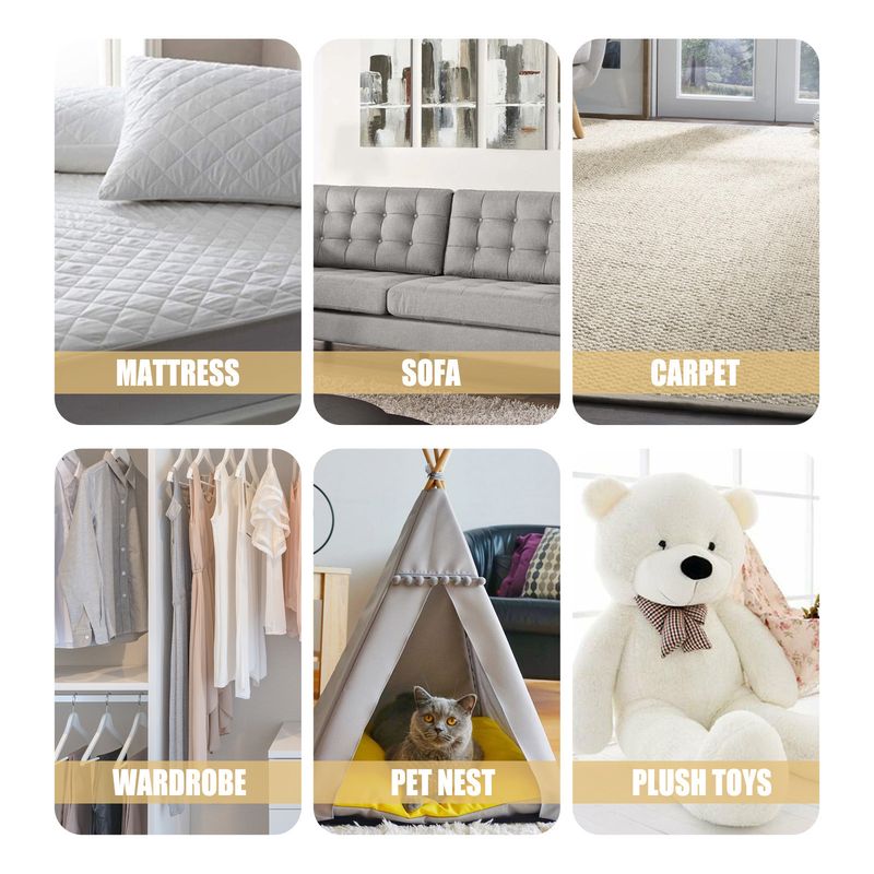 Natürlicher Milbenentfernungsbeutel, Heimschlafzimmer-Sofabettkleidung Milbenentfernung Anti-Floh-Bettwanzenmilbenentfernungsmittel_voghion.com