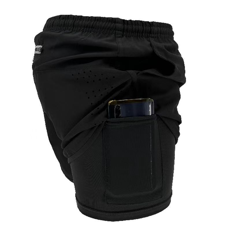 Sports Shorts for Men Summer Quick-Drying Breathable Running Fitness Pants Drawstring Loose Casual_voghion.com