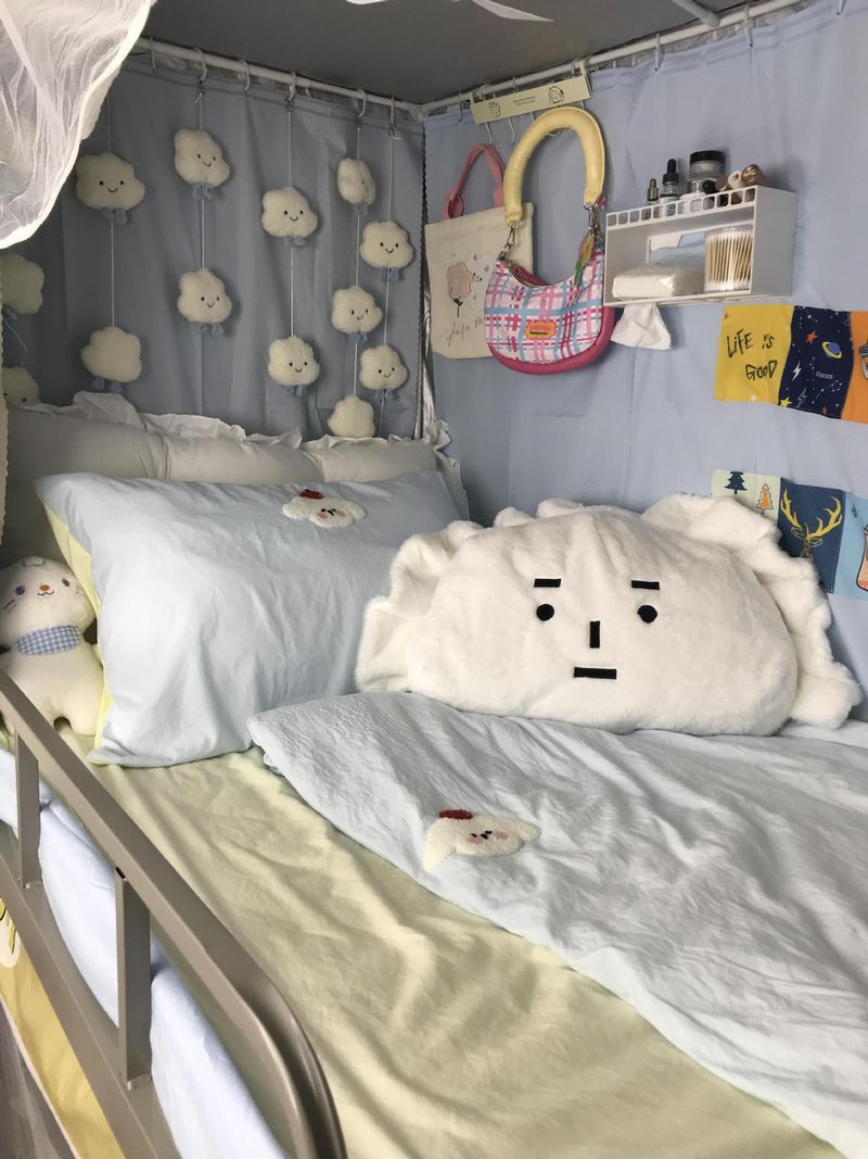 Dumpling Academy Student Dormitory Headboard Pillow Single Backrest Bed Decoration_voghion.com