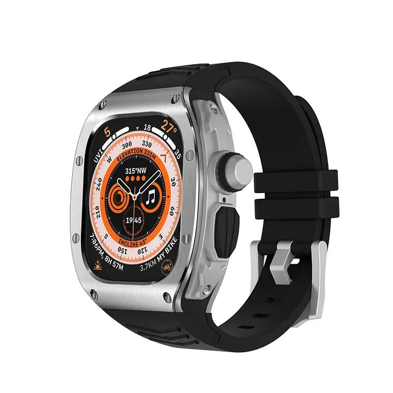 Montre connectée en promotion : SmartWatch 49 mm avec bracelet sport et protection, séries S9 et S10, compatible Ultra 2 (45-49 mm), pour hommes et femmes._voghion.com